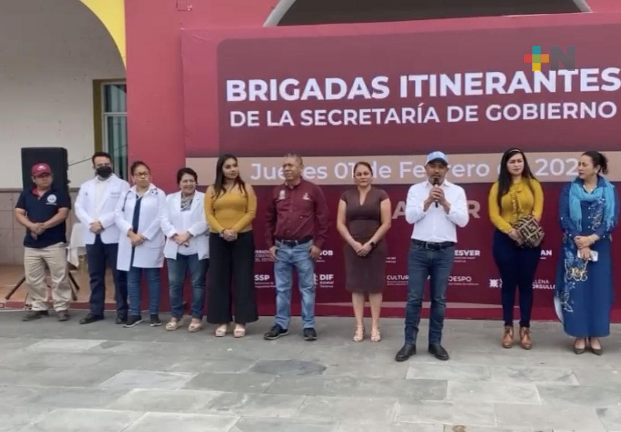 Brigadas Itinerantes de Segob llegan exitosamente al municipio de Isla